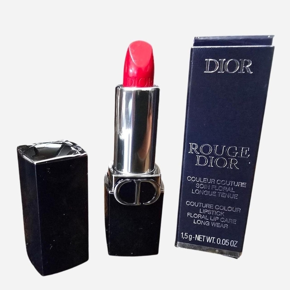 Dior Satin Rouge Dior Lipstick in Red - Picture 4 of 6